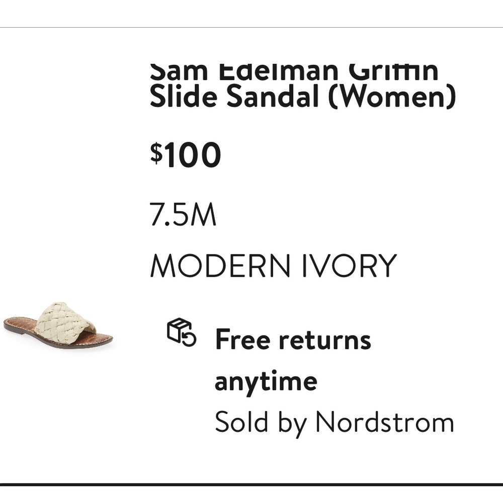Sam Edelman Griffin Slide Sandal